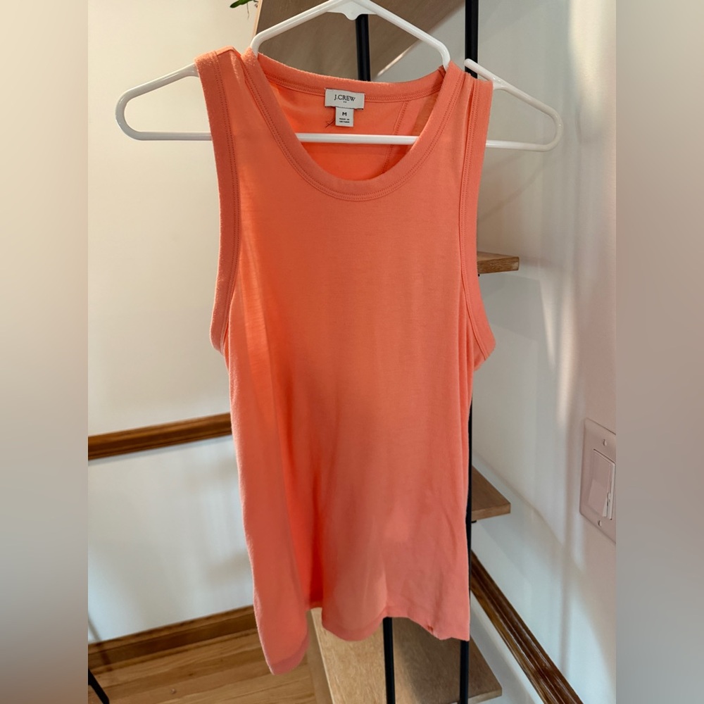 J. Crew Vibrant Orange Tank Top